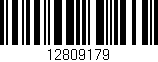 Código de barras (EAN, GTIN, SKU, ISBN): '12809179'