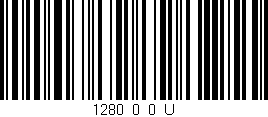 Código de barras (EAN, GTIN, SKU, ISBN): '1280_0_0_U'