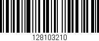 Código de barras (EAN, GTIN, SKU, ISBN): '128103210'