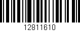 Código de barras (EAN, GTIN, SKU, ISBN): '12811610'