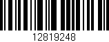 Código de barras (EAN, GTIN, SKU, ISBN): '12819248'