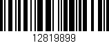 Código de barras (EAN, GTIN, SKU, ISBN): '12819899'