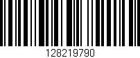 Código de barras (EAN, GTIN, SKU, ISBN): '128219790'