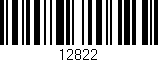 Código de barras (EAN, GTIN, SKU, ISBN): '12822'