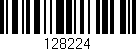Código de barras (EAN, GTIN, SKU, ISBN): '128224'
