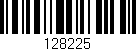 Código de barras (EAN, GTIN, SKU, ISBN): '128225'