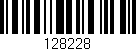 Código de barras (EAN, GTIN, SKU, ISBN): '128228'