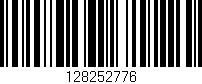 Código de barras (EAN, GTIN, SKU, ISBN): '128252776'