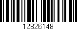 Código de barras (EAN, GTIN, SKU, ISBN): '12826148'