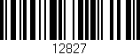 Código de barras (EAN, GTIN, SKU, ISBN): '12827'