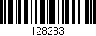 Código de barras (EAN, GTIN, SKU, ISBN): '128283'
