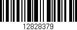 Código de barras (EAN, GTIN, SKU, ISBN): '12828379'