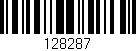 Código de barras (EAN, GTIN, SKU, ISBN): '128287'
