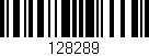 Código de barras (EAN, GTIN, SKU, ISBN): '128289'