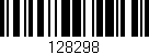 Código de barras (EAN, GTIN, SKU, ISBN): '128298'