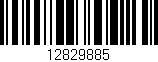 Código de barras (EAN, GTIN, SKU, ISBN): '12829885'