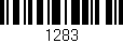 Código de barras (EAN, GTIN, SKU, ISBN): '1283'