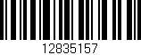 Código de barras (EAN, GTIN, SKU, ISBN): '12835157'