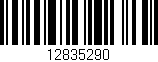Código de barras (EAN, GTIN, SKU, ISBN): '12835290'