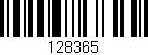 Código de barras (EAN, GTIN, SKU, ISBN): '128365'