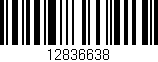 Código de barras (EAN, GTIN, SKU, ISBN): '12836638'