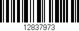 Código de barras (EAN, GTIN, SKU, ISBN): '12837973'