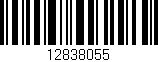 Código de barras (EAN, GTIN, SKU, ISBN): '12838055'