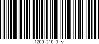 Código de barras (EAN, GTIN, SKU, ISBN): '1283_210_0_M'