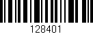 Código de barras (EAN, GTIN, SKU, ISBN): '128401'