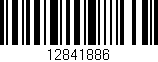 Código de barras (EAN, GTIN, SKU, ISBN): '12841886'