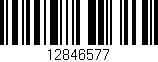 Código de barras (EAN, GTIN, SKU, ISBN): '12846577'