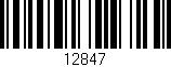Código de barras (EAN, GTIN, SKU, ISBN): '12847'