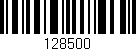 Código de barras (EAN, GTIN, SKU, ISBN): '128500'