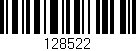 Código de barras (EAN, GTIN, SKU, ISBN): '128522'