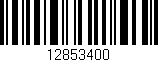 Código de barras (EAN, GTIN, SKU, ISBN): '12853400'
