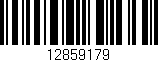 Código de barras (EAN, GTIN, SKU, ISBN): '12859179'