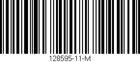 Código de barras (EAN, GTIN, SKU, ISBN): '128595-11-M'