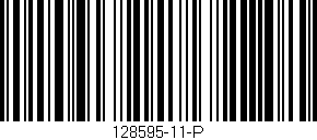 Código de barras (EAN, GTIN, SKU, ISBN): '128595-11-P'