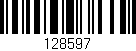 Código de barras (EAN, GTIN, SKU, ISBN): '128597'