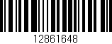 Código de barras (EAN, GTIN, SKU, ISBN): '12861648'