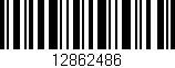 Código de barras (EAN, GTIN, SKU, ISBN): '12862486'