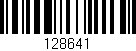 Código de barras (EAN, GTIN, SKU, ISBN): '128641'