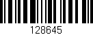 Código de barras (EAN, GTIN, SKU, ISBN): '128645'