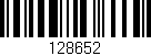 Código de barras (EAN, GTIN, SKU, ISBN): '128652'