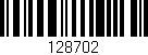 Código de barras (EAN, GTIN, SKU, ISBN): '128702'