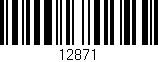 Código de barras (EAN, GTIN, SKU, ISBN): '12871'