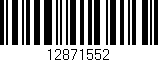 Código de barras (EAN, GTIN, SKU, ISBN): '12871552'