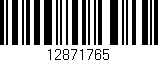 Código de barras (EAN, GTIN, SKU, ISBN): '12871765'
