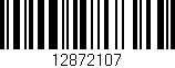 Código de barras (EAN, GTIN, SKU, ISBN): '12872107'