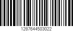 Código de barras (EAN, GTIN, SKU, ISBN): '1287644503022'
